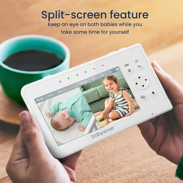 دوربین و مانیتور امنیتی کودک برند Babysense V43