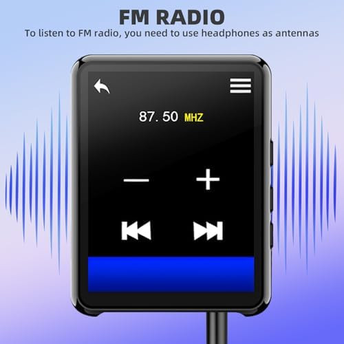 پخش کننده موسیقی و فیلم MP3,MP4 پلیر با صفحه نمایش 2.4 اینچی با کیفیت تصویر HD برند Cetoon دارای رم خارجی 128 گیگ روی دستگاه