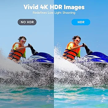 دوربین اکشن BRAVE 8 LITE 4K 60FPS و مجموعه لوازم جانبی فوق العاده ضمانت ۱۲ ماهه AKASO(خرید مستقیم از آمازون)