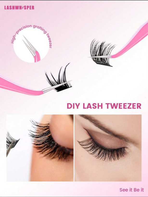 مژه های مصنوعی اکستنشن مژه از 30D تا 100D برند DIY