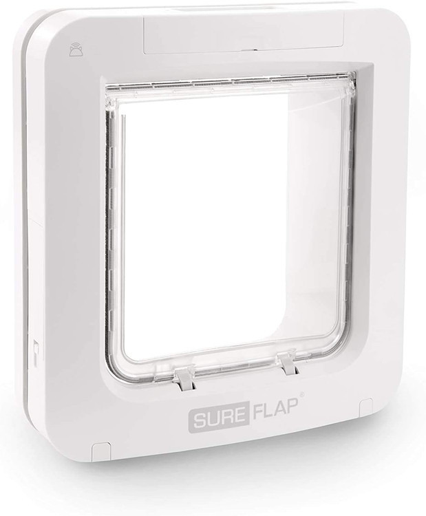 SureFlap -درب هوشمند ورود فلپ گربه بزرگ و سگ ( با گارانتی کامل 8 ماهه)،.حالت دستی و هوشمند (تشخیص گربه آشنا )