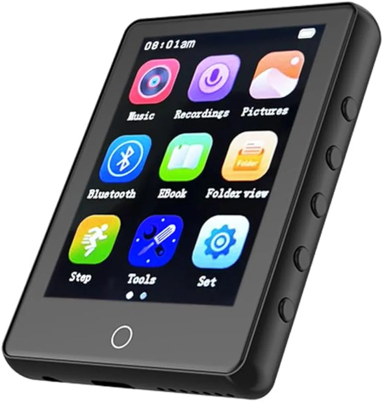 پخشکننده MP3,MP4 با حافظه داخلی۶۴ گیگابایت و بلوتوث 5.1، دارای صفحهنمایش لمسی ۲.۸ اینچی، پخشکننده موسیقی قابلحمل با اسپیکر HD، کیفیت صدای بدون افت (Lossless)، رادیو FM، ضبط صدا، کتاب الکترونیکی و پشتیبانی از حافظه تا ۱۲۸ گیگابایت برند CCHKFEi مدل M10