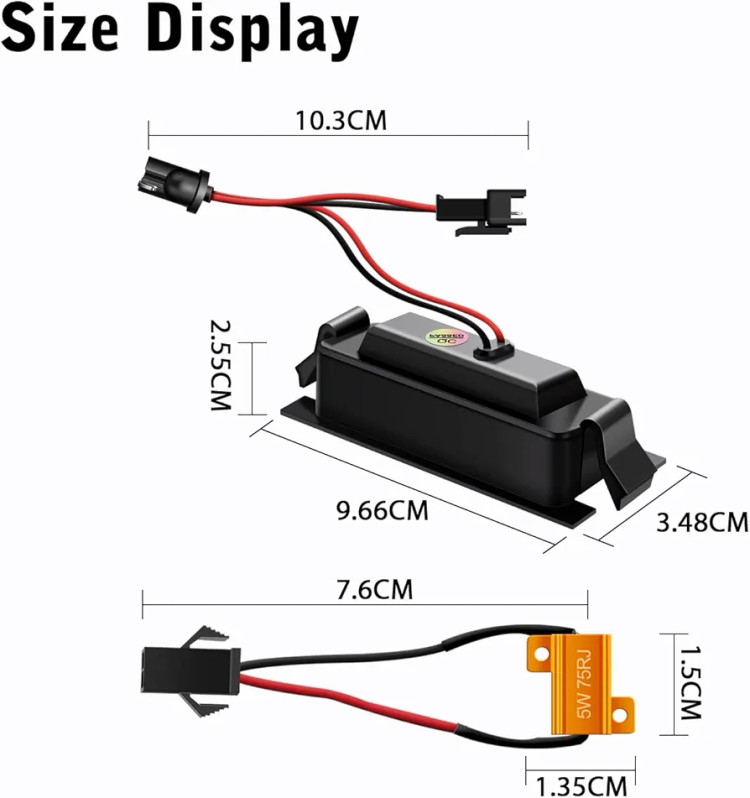 لامپ LED چراغ پلاک عقب TECTICO – نور سفید روشن SMD – مناسب چراغ پلاک هیوندای i30 CW / GD هاچبک ۵ در، النترا GT، کیا Pro Ceed – بسته ۲ عددی 🚗💡