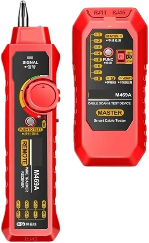 تستر کابل و زوج یاب ANENG مدل M469A
