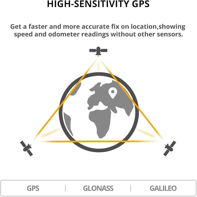 کامپیوتر دوچرخه GPS برند XOSS مدل G+، کامپیوتر دوچرخهسواری دارای بلوتوث و ANT+، سرعتسنج و کیلومترشمار بیسیم دوچرخه با صفحه نمایش LCD، ردیاب ضد آب کوهستان، مناسب برای تمامی دوچرخهها و دوچرخههای برقی (پشتیبانی از اپلیکیشن XOSS).