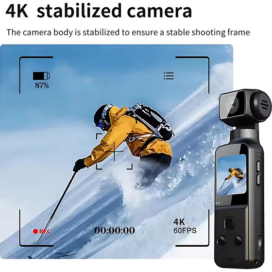 دوربین ورزشی 4K مدل Action Camera مجهز به وایفای
