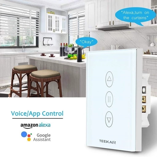 کلید اسمارت پرده wifi برند TEEKAR
