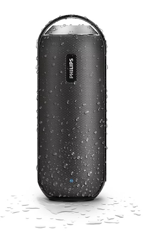 اسپیکر بلوتوثی ضد آب قابل حمل شارژی اورجینال برند فیلیپس BT6000B/12