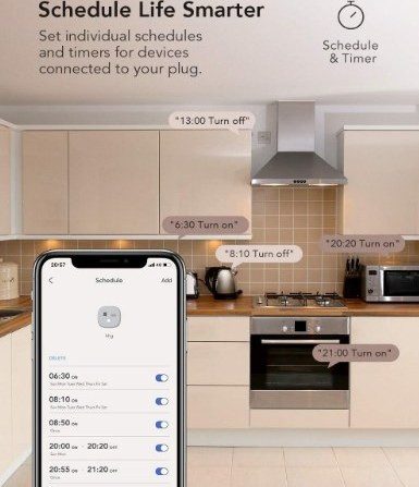پریز هوشمند آمریکایی nooie با قابلیت اتصال به Wifi کنترل از طریق اپلیکیشن تلفن همراه