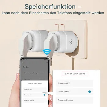 پریز هوشمند دیمر وایفای 16آ مپری MOES مدل SWE01، کنترل شدت نور لامپهای LED دیمرپذیر و هالوژن، سازگار با الکسا و گوگل هوم